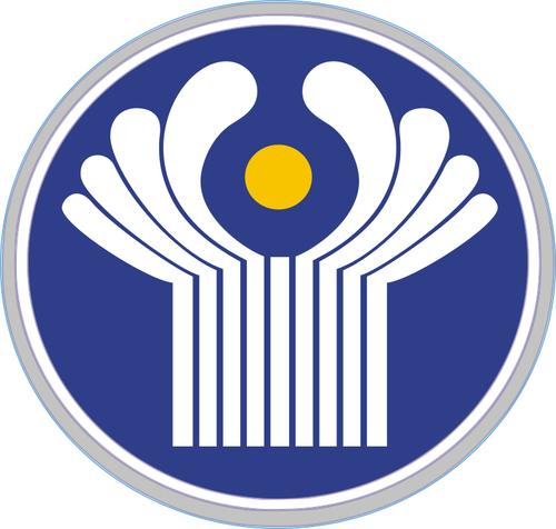 Image vectorielle emblème du CIS